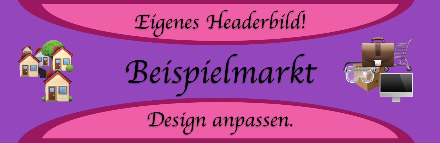 Beispielmarkt zur Anschauung