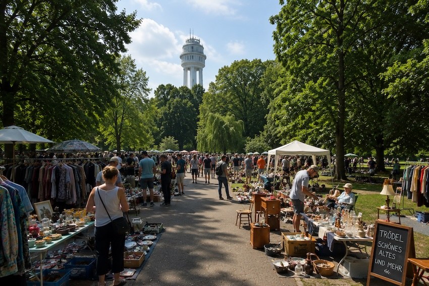 Marktbild 1 – Hamburger Stadtparkfreunde (Demo)